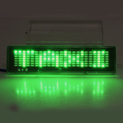 DC 12V Car LED Programmable Showcase Message Sign Scrolling Display Lighting Board with Remote Control (Green Light) - Car Monitor by buy2fix | Online Shopping UK | buy2fix