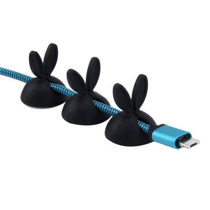 6 PCS CC-941 Rabbit Shape Single Hole Cable Clips Holder, Cable Management System and Cord Organizer Solution - Auto Fastener & Clips by buy2fix | Online Shopping UK | buy2fix