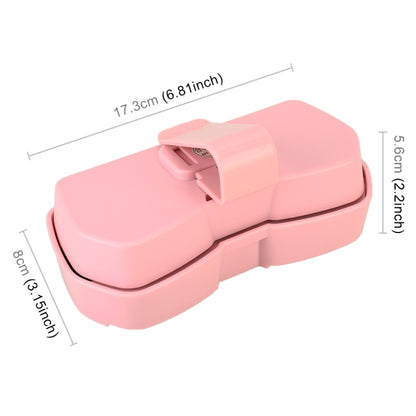 Car Multi-functional Glasses Case Sunglasses Storage Holder with Card Slot, Diamond Style (Pink) - Sunglasses & Glasses Clips by buy2fix | Online Shopping UK | buy2fix