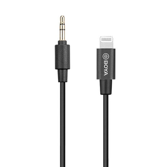 BOYA BY-K1 8 Pin to 3.5mm TRS Male Extension Cable - Video & Audio Cable by BOYA | Online Shopping UK | buy2fix