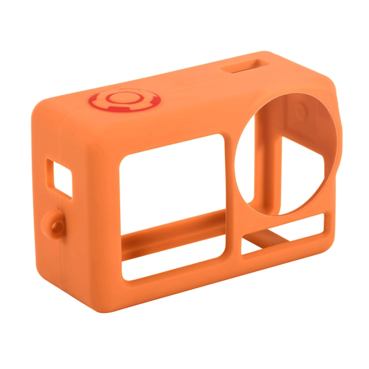 For DJI Osmo Action 5 Pro STARTRC Silicone Protective Case with Lens Cover (Orange) -  by buy2fix | Online Shopping UK | buy2fix