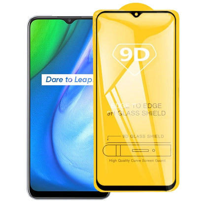 For OPPO Realme V3 9D Full Glue Full Screen Tempered Glass Film - Realme Tempered Glass by imak | Online Shopping UK | buy2fix