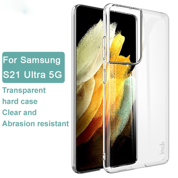 For Samsung Galaxy S21 Ultra 5G IMAK Wing II Wear-resisting Crystal Protective Case - Galaxy S21 Ultra 5G Cases by imak | Online Shopping UK | buy2fix