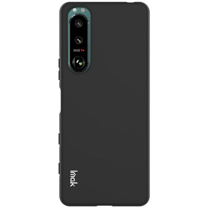 For Sony Xperia 5 III IMAK UC-3 Series Shockproof Frosted TPU Protective Case(Black) - Motorola Cases by imak | Online Shopping UK | buy2fix