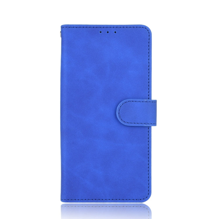 For Blackview A90 Solid Color Skin Feel Magnetic Buckle Horizontal Flip Calf Texture PU Leather Case with Holder & Card Slots & Wallet(Blue) - More Brand by buy2fix | Online Shopping UK | buy2fix