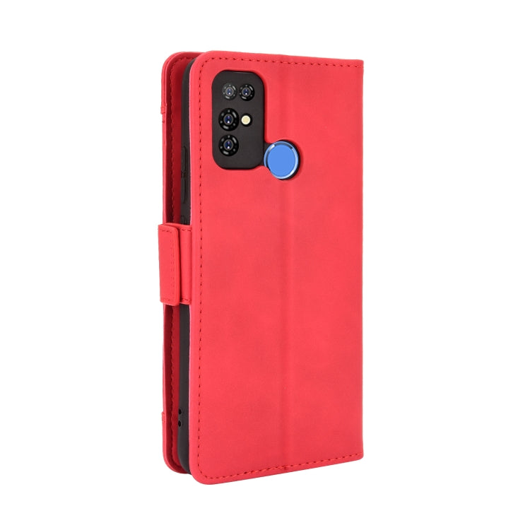 For Doogee X96 Pro Skin Feel Calf Pattern Horizontal Flip Leather Case with Holder & Card Slots & Photo Frame(Red) - More Brand by buy2fix | Online Shopping UK | buy2fix