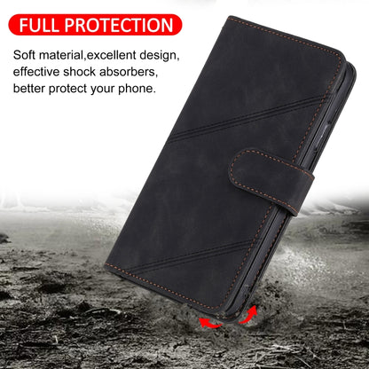 For Xiaomi Redmi Note 8 Pro Skin Feel Business Horizontal Flip PU Leather Case with Holder & Multi-Card Slots & Wallet & Lanyard & Photo Frame(Black) - Xiaomi Cases by buy2fix | Online Shopping UK | buy2fix