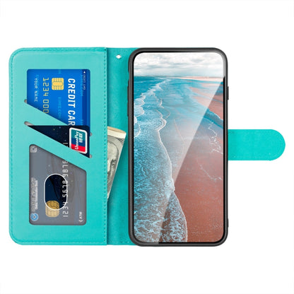 For Xiaomi Redmi Note 9 Sika Deer Embossing Pattern Horizontal Flip PU Leather Case with Holder & Card Slot & Wallet & Photo Frame(Green) - Xiaomi Cases by buy2fix | Online Shopping UK | buy2fix