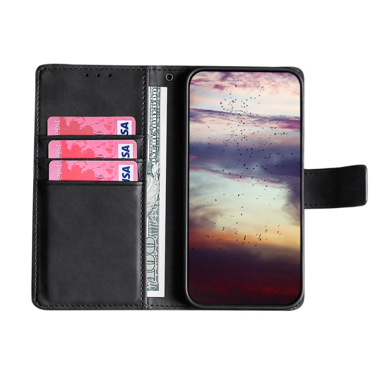 For Huawei Mate 20 Lite Skin Feel Crocodile Texture Magnetic Clasp Horizontal Flip PU Leather Case with Holder & Card Slots & Wallet(Black) - Huawei Cases by buy2fix | Online Shopping UK | buy2fix