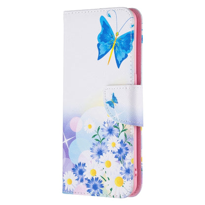 For OPPO Reno5 Colored Drawing Pattern Horizontal Flip Leather Case with Holder & Card Slots & Wallet(Butterfly Love) - OPPO Cases by buy2fix | Online Shopping UK | buy2fix