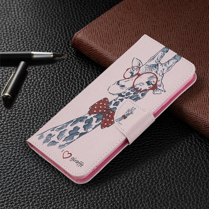 For OPPO Realme 8 / Realme 8 Pro Colored Drawing Pattern Horizontal Flip Leather Case with Holder & Card Slots & Wallet(Deer) - Realme Cases by buy2fix | Online Shopping UK | buy2fix