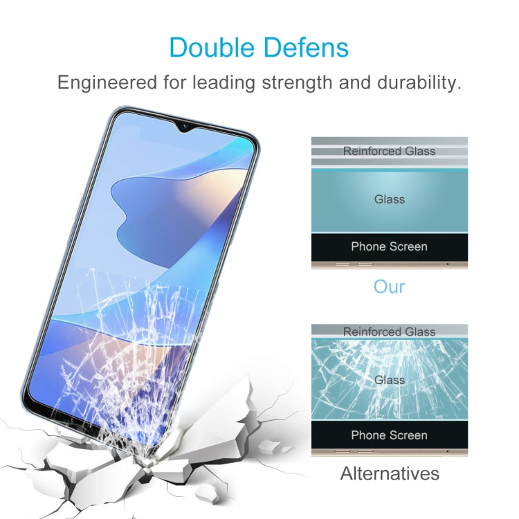 For OPPO A16 / A16S 0.26mm 9H 2.5D Tempered Glass Film - OPPO Tempered Glass by DIYLooks | Online Shopping UK | buy2fix