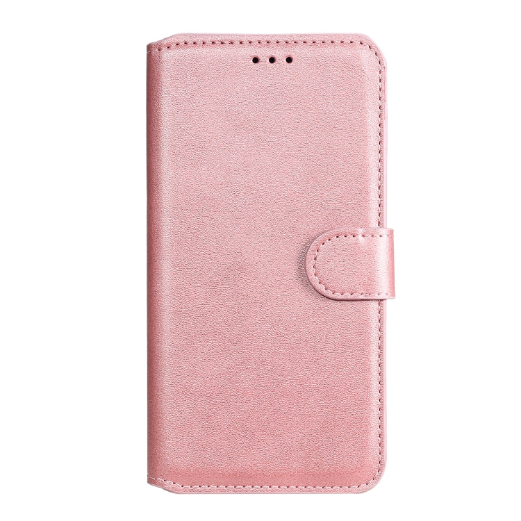 Classic Calf Texture PU + TPU Horizontal Flip Leather Case with Holder & Card Slots & Wallet For Google Pixel 6(Rose Gold) - Google Cases by buy2fix | Online Shopping UK | buy2fix