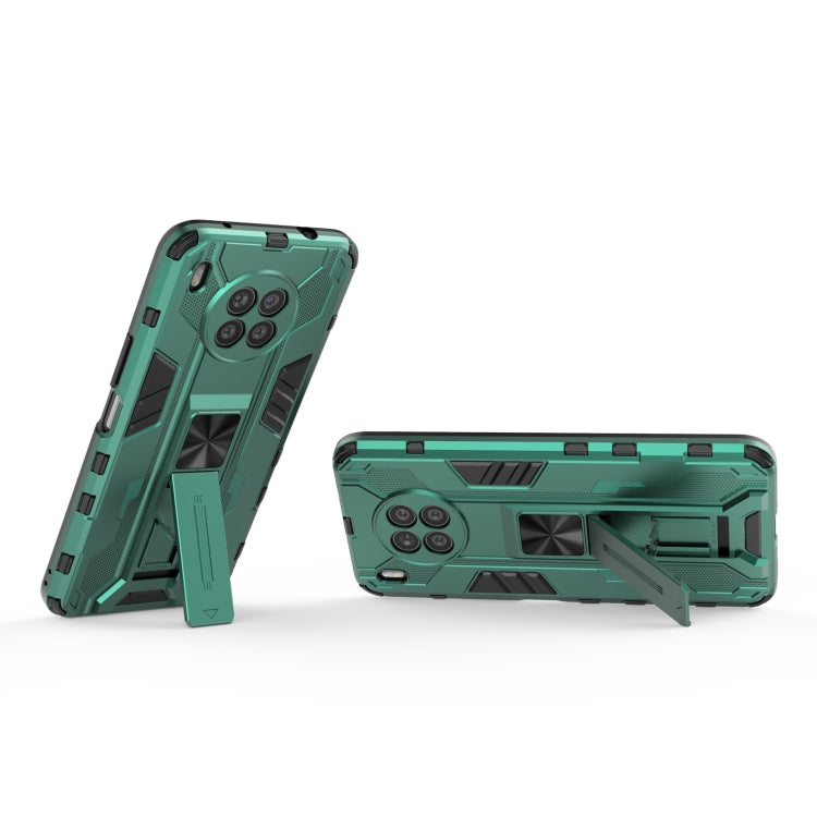 For Huawei nova 8i Supersonic PC + TPU Shock-proof Protective Case with Holder(Green) - Huawei Cases by buy2fix | Online Shopping UK | buy2fix