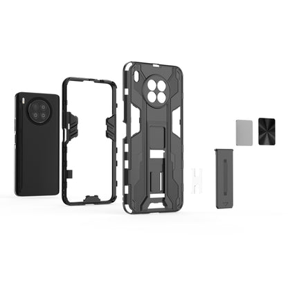 For Huawei nova 8i Supersonic PC + TPU Shock-proof Protective Case with Holder(Black) - Huawei Cases by buy2fix | Online Shopping UK | buy2fix