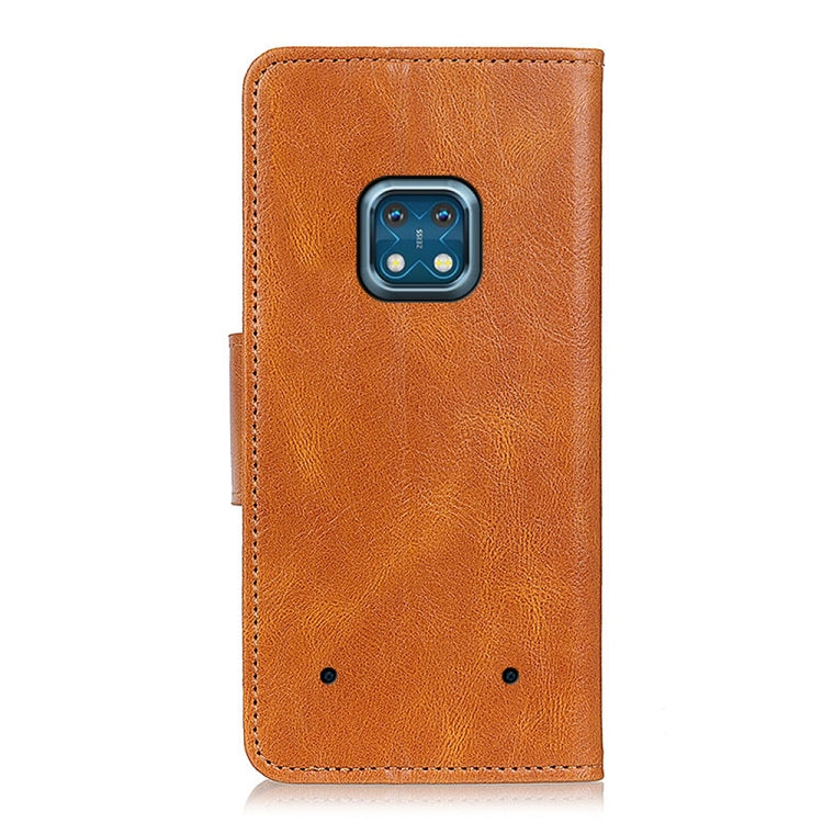 For Nokia XR20 5G Mirren Crazy Horse Texture Horizontal Flip Leather Case with Holder & Card Slots & Wallet(Brown) - Nokia Cases by buy2fix | Online Shopping UK | buy2fix