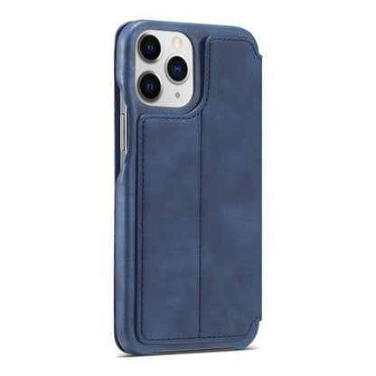 For iPhone 13 Pro Max LC.IMEEKE Hon Ancient Series Horizontal Flip Leather Case with Holder & Card Slot (Blue) - iPhone 13 Pro Max Cases by LC.IMEEKE | Online Shopping UK | buy2fix