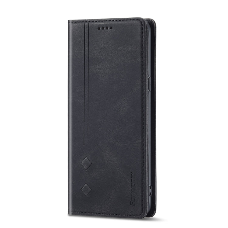 For Samsung Galaxy S8 Forwenw F2 Series Magnetic Horizontal Flip Leather Case with Holder & Card Slots & Wallet(Black) - Galaxy Phone Cases by Forwenw | Online Shopping UK | buy2fix