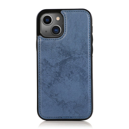 For iPhone 13 Pro Max Retro 2 in 1 Detachable Horizontal Flip Leather Case with Card Slots & Wallet (Dark Blue) - iPhone 13 Pro Max Cases by buy2fix | Online Shopping UK | buy2fix