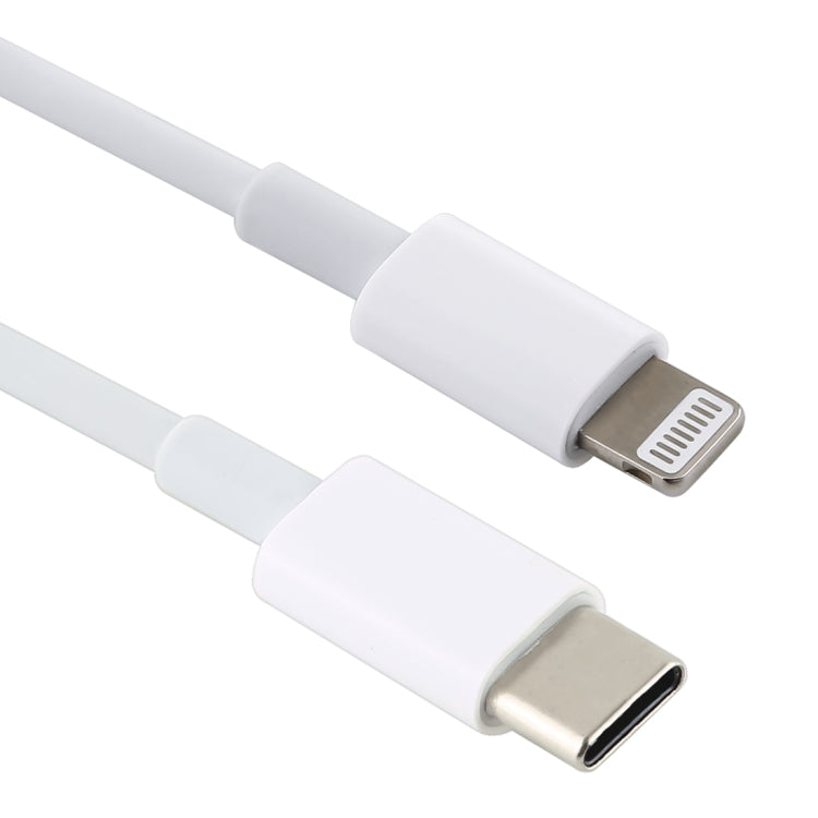 12W 5V/2A USB-C / Type-C to 8 Pin PD Fast Charging Cable for iPhone, iPad, Cable Length: 1m - Normal Style Cable by buy2fix | Online Shopping UK | buy2fix