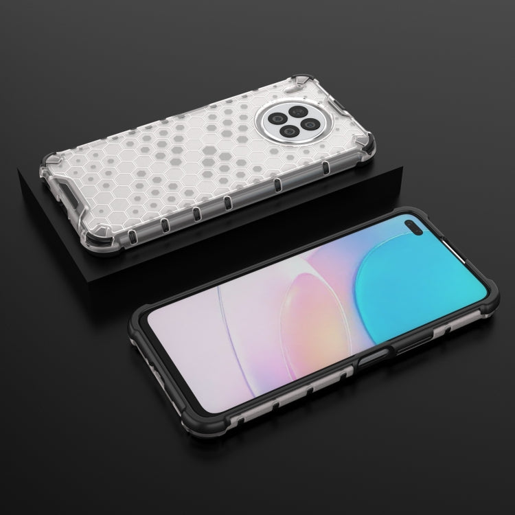 For Huawei Nova 8i Shockproof Honeycomb PC + TPU Protective Case(White) - Huawei Cases by buy2fix | Online Shopping UK | buy2fix