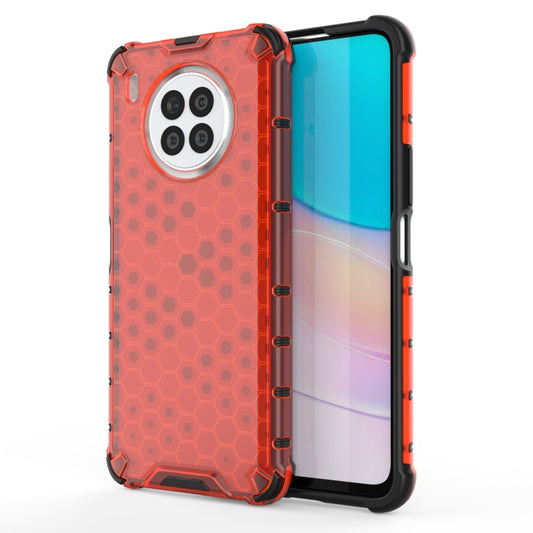 For Huawei Nova 8i Shockproof Honeycomb PC + TPU Protective Case(Red) - Huawei Cases by buy2fix | Online Shopping UK | buy2fix