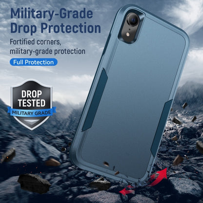 For iPhone XR Pioneer Armor Heavy Duty Shockproof Phone Case(Blue) - More iPhone Cases by buy2fix | Online Shopping UK | buy2fix