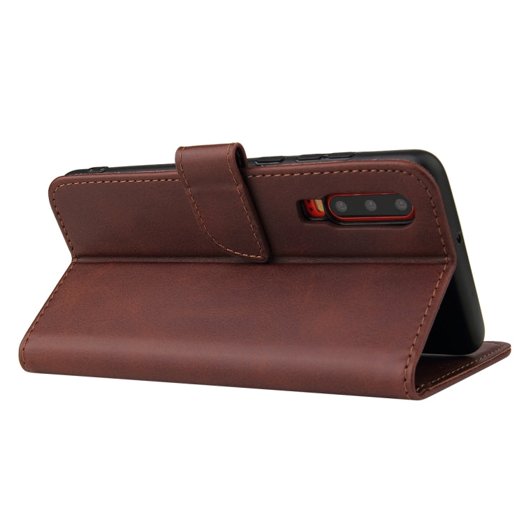 For Huawei P30 Calf Texture Buckle Horizontal Flip Leather Case with Holder & Card Slots & Wallet(Brown) - Huawei Cases by buy2fix | Online Shopping UK | buy2fix