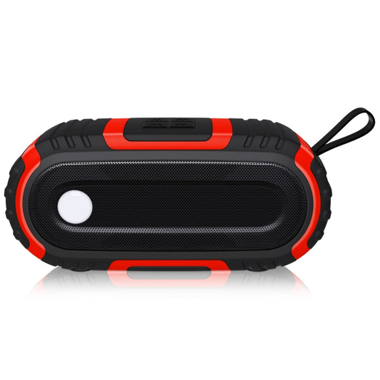 NewRixing NR-5016 Outdoor Splash-proof Water Bluetooth Speaker, Support Hands-free Call / TF Card / FM / U Disk(Red) - Desktop Speaker by NewRixing | Online Shopping UK | buy2fix