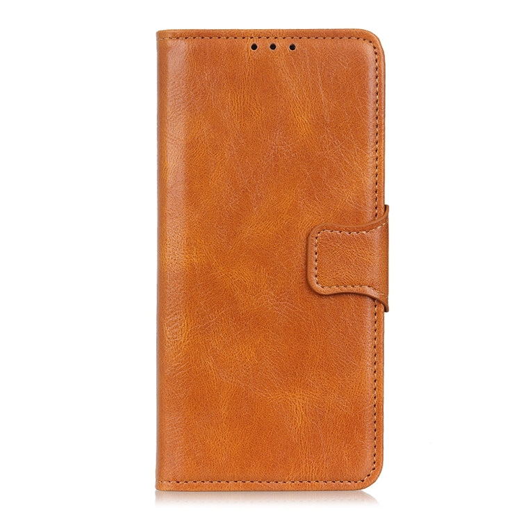 For Motorola Edge (2021) Mirren Crazy Horse Texture Horizontal Flip Leather Case with Holder & Card Slots & Wallet(Brown) - Motorola Cases by buy2fix | Online Shopping UK | buy2fix