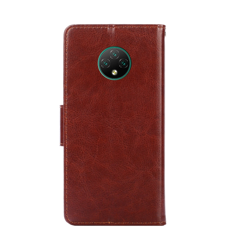 For Doogee X95 Crystal Texture Horizontal Flip Leather Case with Holder & Card Slots & Wallet(Brown) - More Brand by buy2fix | Online Shopping UK | buy2fix