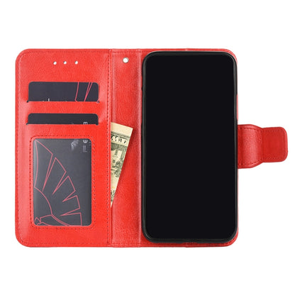 For iPhone SE 2022 / SE 2020 / 8 / 7 Crystal Texture Horizontal Flip Leather Case with Holder & Card Slots & Wallet(Red) - iPhone SE 2022 / 2020 / 8 / 7 Cases by buy2fix | Online Shopping UK | buy2fix
