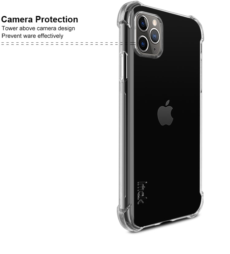 For iPhone 11 Pro IMAK All-inclusive Shockproof Airbag TPU Case, with Screen Protector(Black) - iPhone 11 Pro Cases by imak | Online Shopping UK | buy2fix