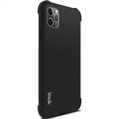 For iPhone 11 Pro Max IMAK All-inclusive Shockproof Airbag TPU Case, with Screen Protector(Matte Black) - iPhone 11 Pro Max Cases by imak | Online Shopping UK | buy2fix