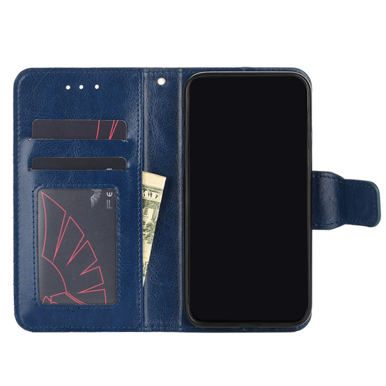 For Motorola Moto G30 Crystal Texture Horizontal Flip Leather Case with Holder & Card Slots & Wallet(Royal Blue) - Motorola Cases by buy2fix | Online Shopping UK | buy2fix