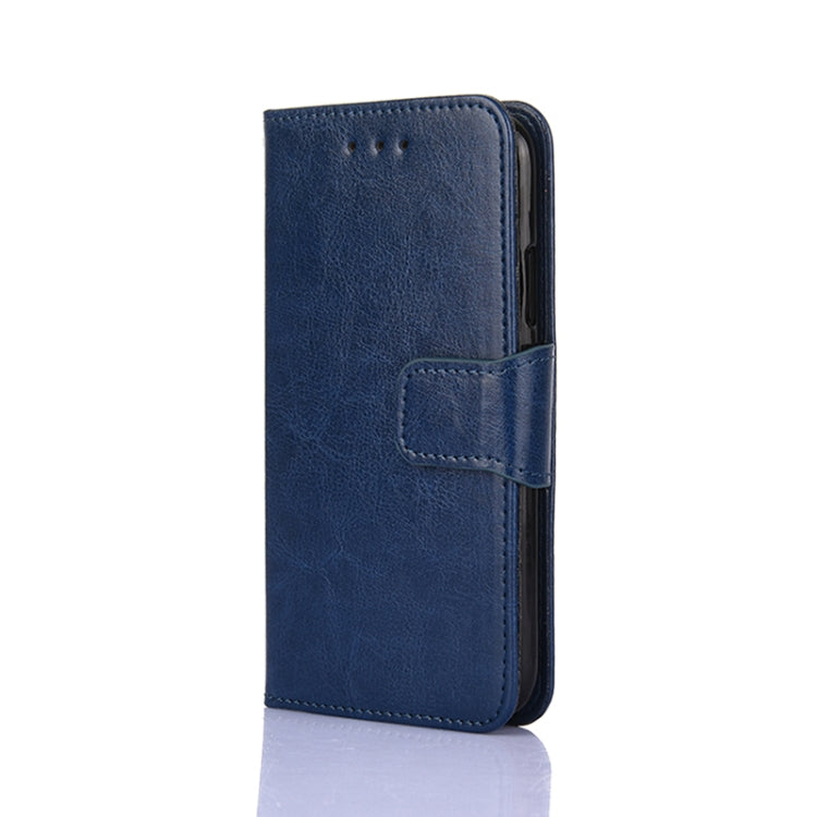 For Xiaomi Poco X3 NFC / Poco X3 Crystal Texture Horizontal Flip Leather Case with Holder & Card Slots & Wallet(Royal Blue) - Xiaomi Cases by buy2fix | Online Shopping UK | buy2fix