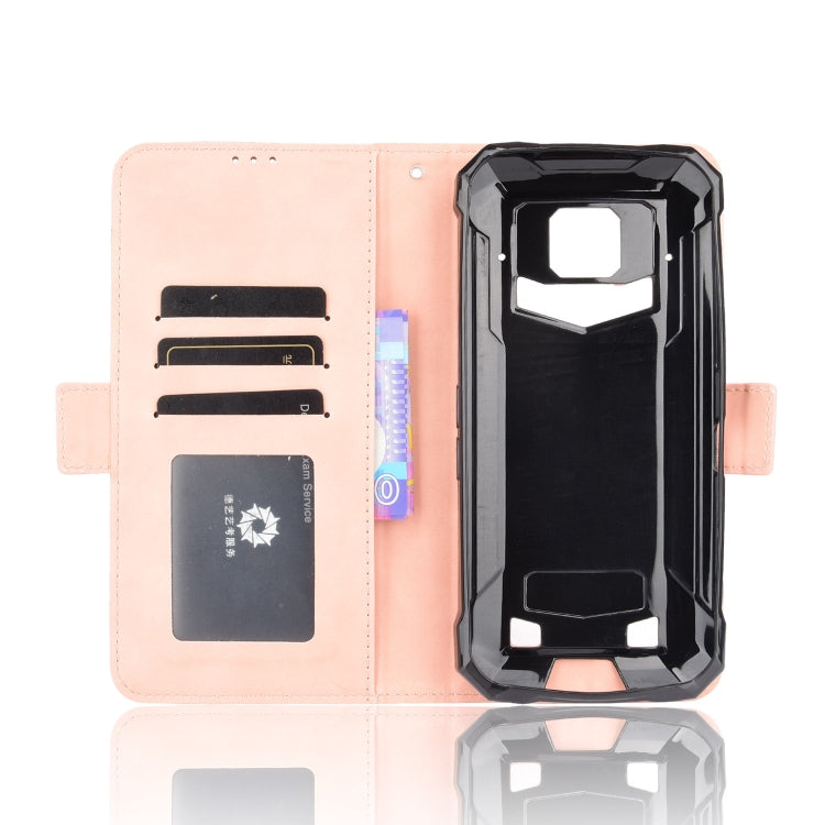 For Doogee S88 Plus / S88 Pro Skin Feel Calf Pattern Horizontal Flip Leather Case with Holder & Card Slots & Photo Frame(Pink) - More Brand by buy2fix | Online Shopping UK | buy2fix