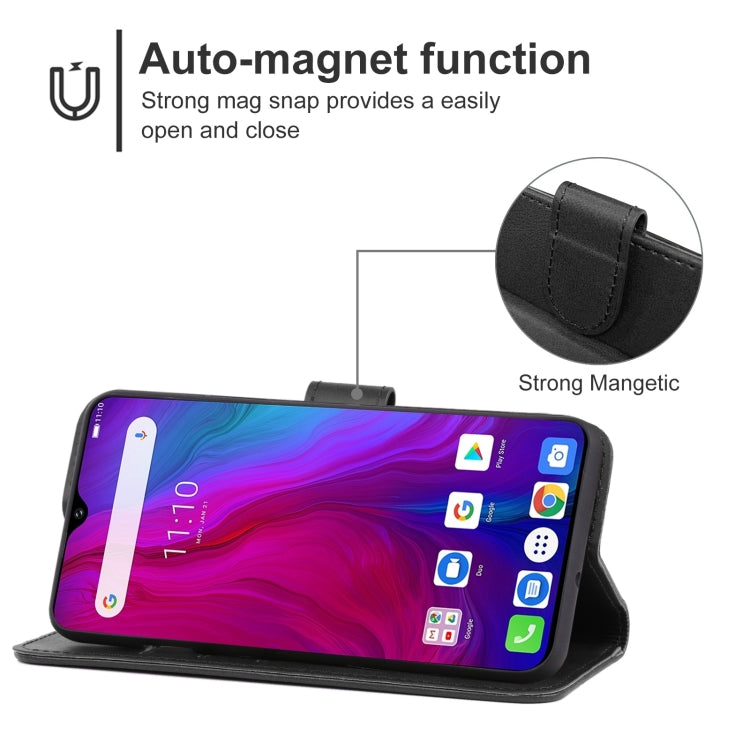 Leather Phone Case For Ulefone Power 6(Black) - Ulefone Cases by buy2fix | Online Shopping UK | buy2fix