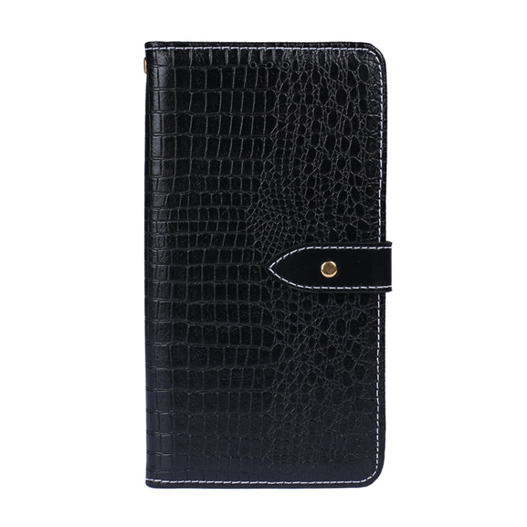 For Huawei Enjoy 20e idewei Crocodile Texture Horizontal Flip Leather Case with Holder & Card Slots & Wallet(Black) - Huawei Cases by idewei | Online Shopping UK | buy2fix