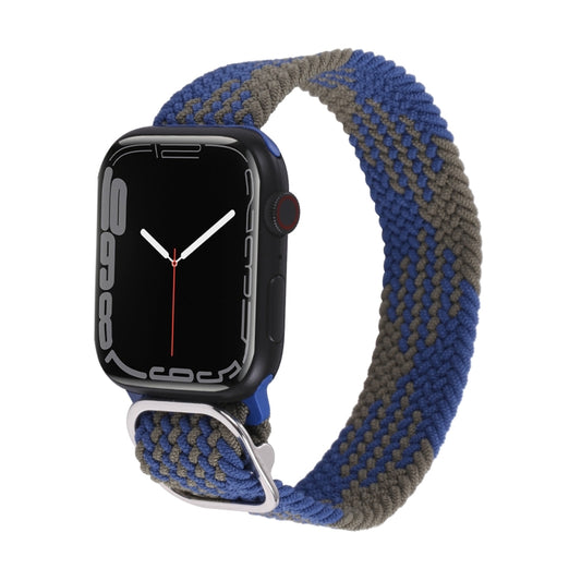 Nylon Braid Strap Watch Band For Apple Watch Ultra 49mm&Watch Ultra 2 49mm / Series 9&8&7 45mm / SE 3&SE 2&6&SE&5&4 44mm / 3&2&1 42mm(40) - Watch Bands by buy2fix | Online Shopping UK | buy2fix