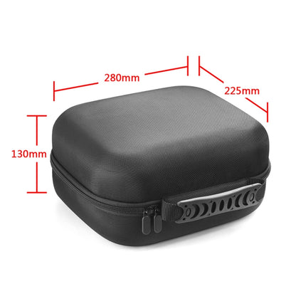 For 1MORE Spearhead VRH1005 / H1006 Bluetooth Headset Protective Storage Bag(Black) - Other Earphone Case by buy2fix | Online Shopping UK | buy2fix