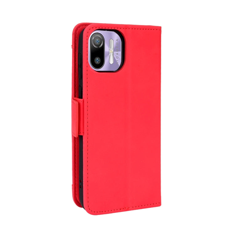 For Ulefone Note 6 / Note 6P Skin Feel Calf Pattern Leather Phone Case(Red) - Ulefone Cases by buy2fix | Online Shopping UK | buy2fix