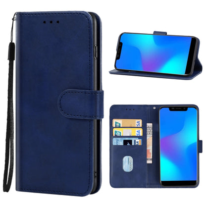 Leather Phone Case For DOOGEE X70(Blue) - Doogee Cases by buy2fix | Online Shopping UK | buy2fix