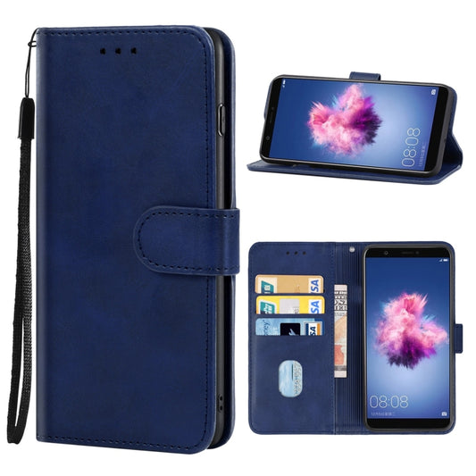 Leather Phone Case For Honor 7S(Blue) - Doogee Cases by buy2fix | Online Shopping UK | buy2fix