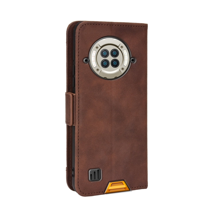 For Doogee S96 Pro Skin Feel Calf Pattern Leather Phone Case(Brown) - Doogee Cases by buy2fix | Online Shopping UK | buy2fix