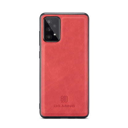 For Samsung Galaxy A53 5G DG.MING M1 Series 3-Fold Multi Card Wallet  Phone Case(Red) - Galaxy Phone Cases by DG.MING | Online Shopping UK | buy2fix