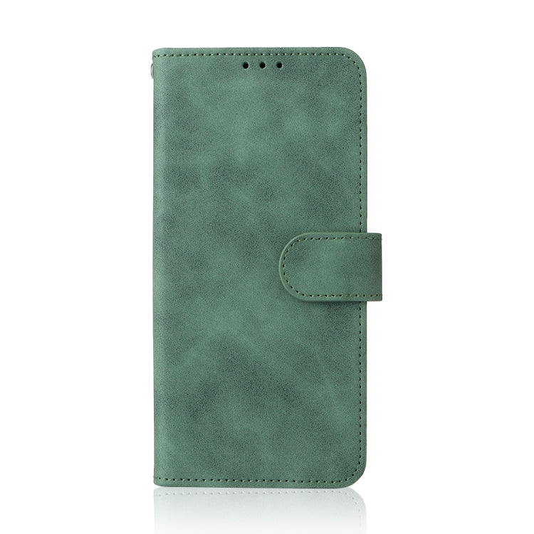 For Umidigi Power 5S Skin Feel Magnetic Buckle Calf Texture PU Phone Case(Green) - Doogee Cases by buy2fix | Online Shopping UK | buy2fix