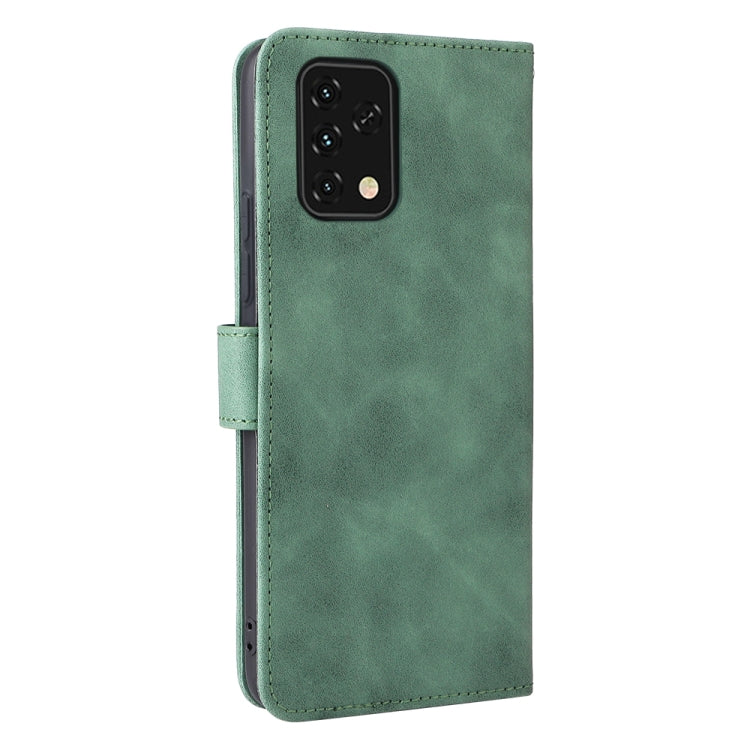 For Umidigi Power 5S Skin Feel Magnetic Buckle Calf Texture PU Phone Case(Green) - Doogee Cases by buy2fix | Online Shopping UK | buy2fix