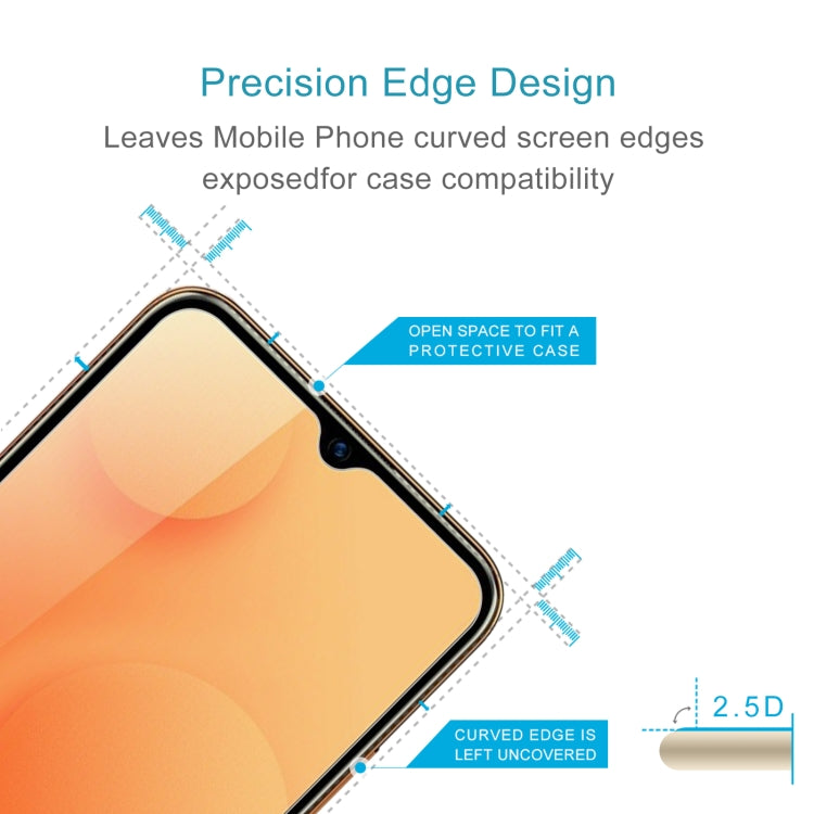 10 PCS 0.26mm 9H 2.5D Tempered Glass Film For Blackview A95 - For Blackview by buy2fix | Online Shopping UK | buy2fix