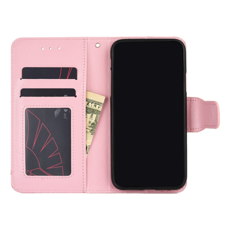 For Blackview A70 Crystal Texture Leather Phone Case(Pink) - More Brand by buy2fix | Online Shopping UK | buy2fix